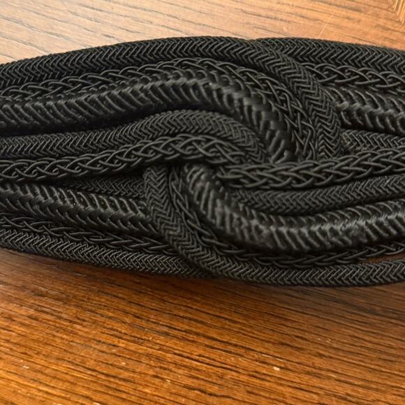 Carolyn Tanner Designs Belt Black Brown Cummberband M/L